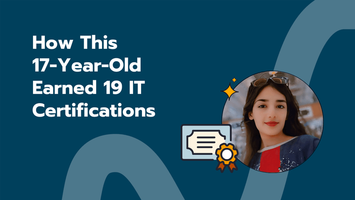 Image of Sweety Sayani, teen who earned 19 tech certifications from ACI Learning